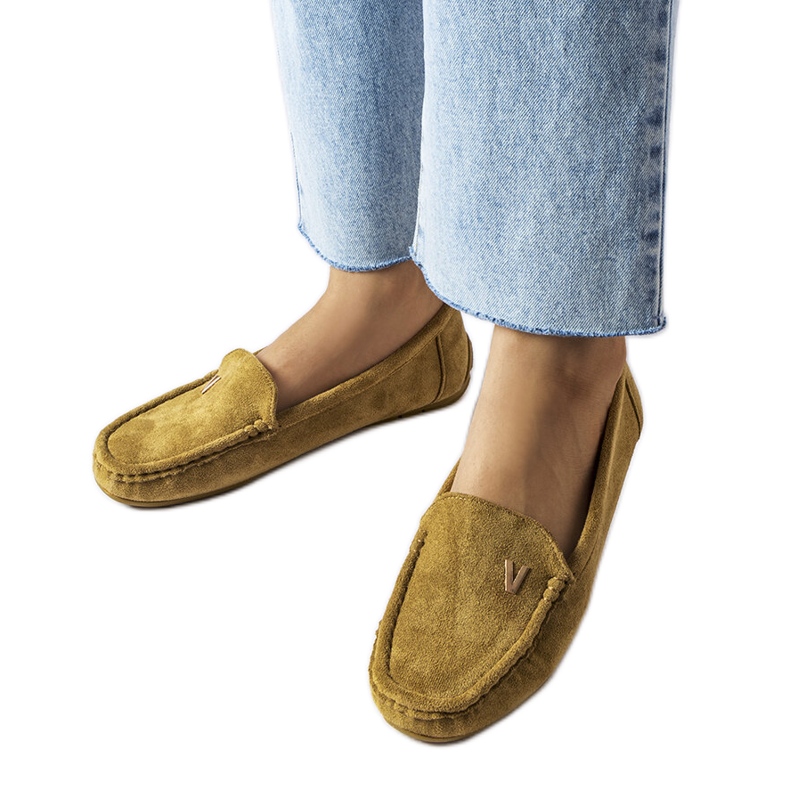 Mocasines verdes de ante ecológico de Beltsville