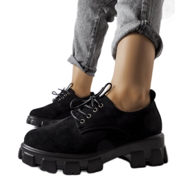 Zapatos planos negros de Cloutier