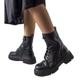 Botas Corpus caladas negras negro