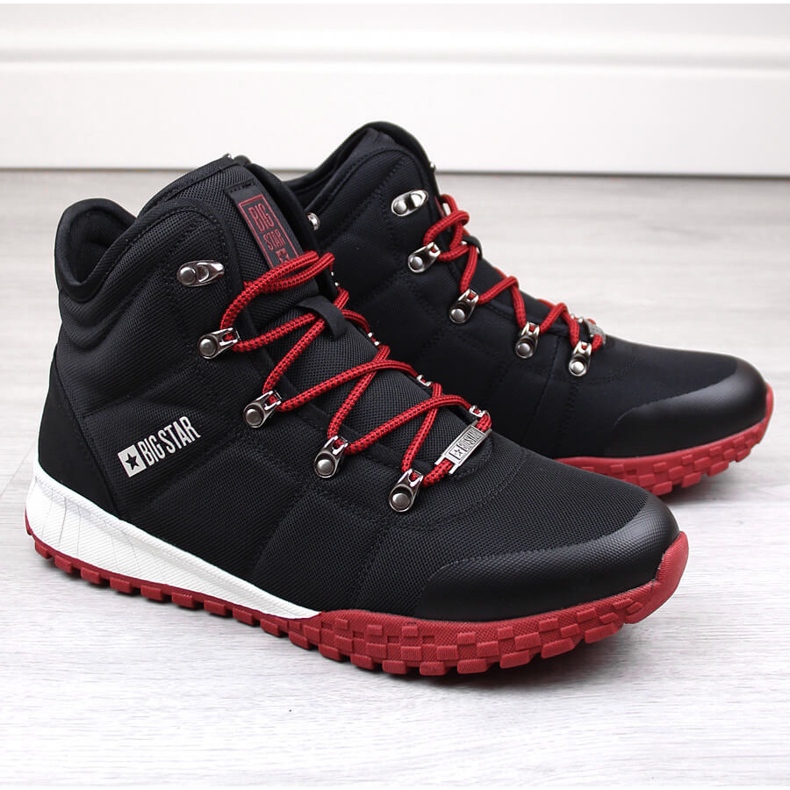 Zapatillas deportivas altas hombre Big Star KK174112 negro