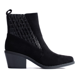 Botas de mujer con estilo negras en el post Shelovet negro