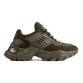 Deportivas mujer Shelovet verde oscuro
