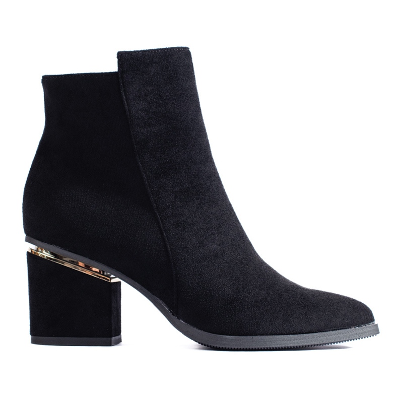 Botas de ante negras de Shelovet negro