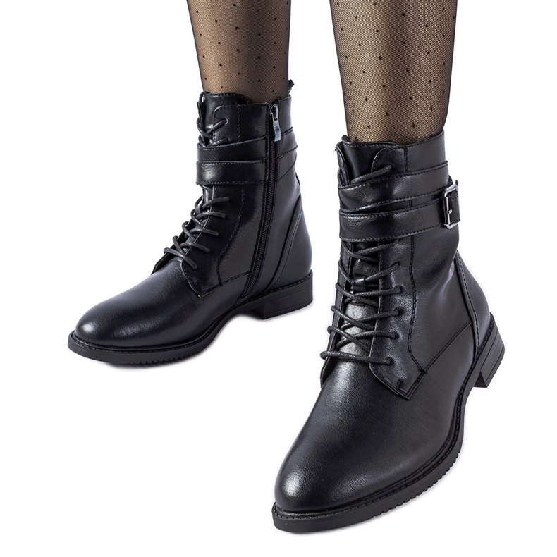Botas Kalamazoo charol negro