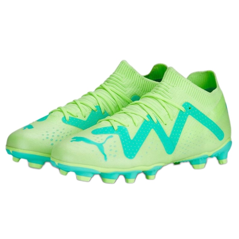 Zapatillas de fútbol Puma Future Match FG/AG Jr 107195 03 verde verde