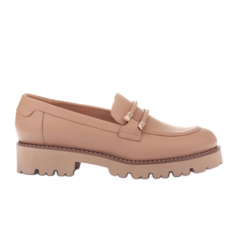 Marco Shoes Mocasines ligeros beige