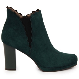 Botines aislantes de mujer verdes Jezzi FAF125-12