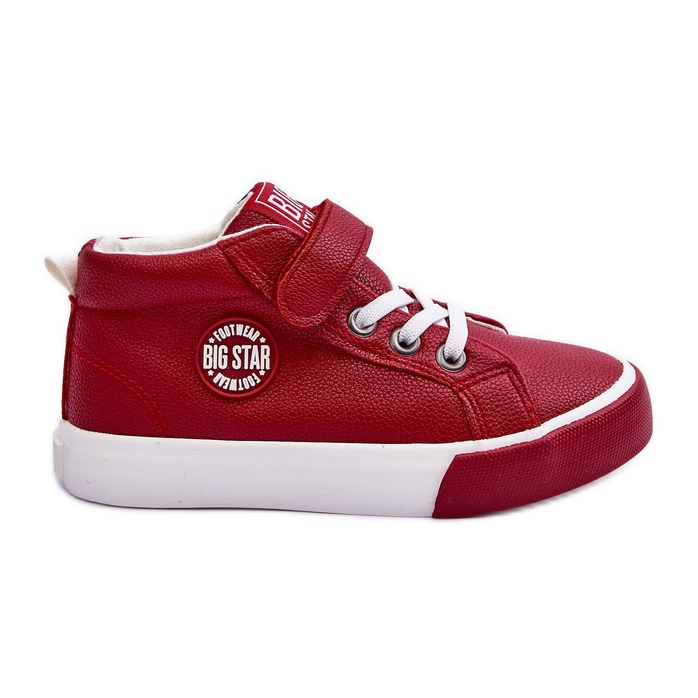 Zapatillas Infantiles de Piel Big Star EE374004 Rojo