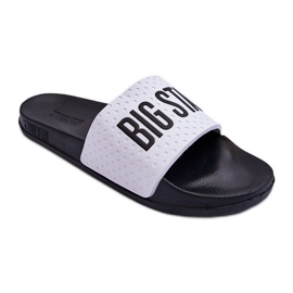 Chanclas de Hombre Big Star MM174320 Blanco y Negro