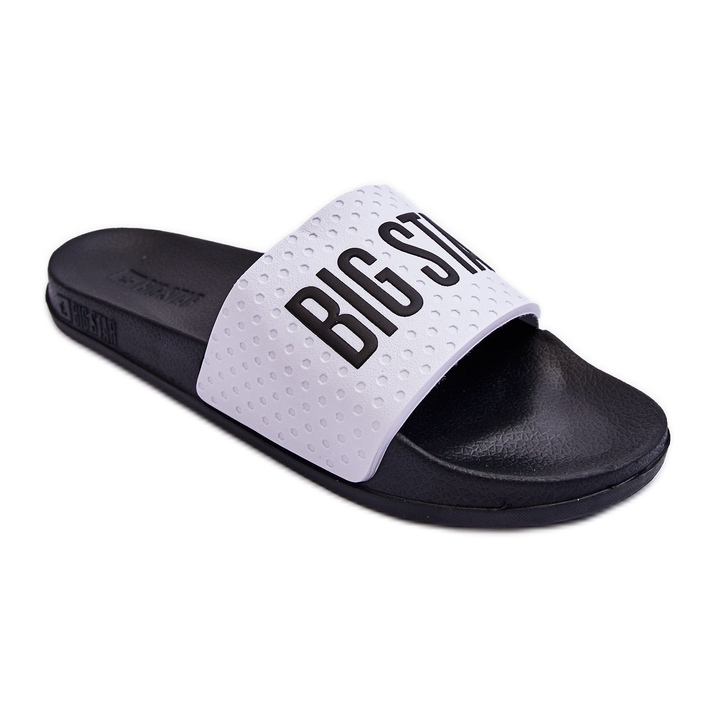 Chanclas de Hombre Big Star MM174320 Blanco y Negro