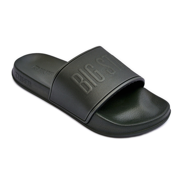 Chanclas de Espuma Ligeras para Hombre Big Star MM174324 Verde oscuro