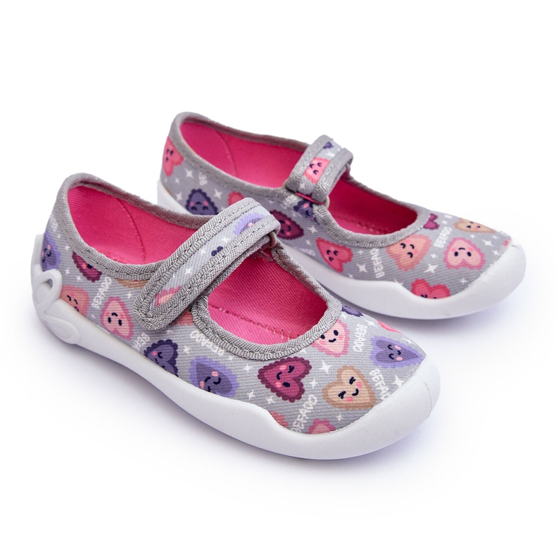 BEFADO S.A. Bailarinas Infantiles Befado Corazones 114X516 Gris