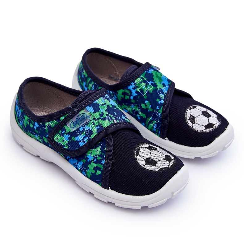 BEFADO S.A. Pantuflas de Pelota Niño Befado 974X506 Azul Marino