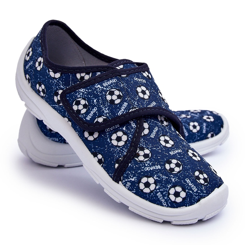 BEFADO S.A. Befado 974Y509 Pantuflas de Pelotas Niño Azul