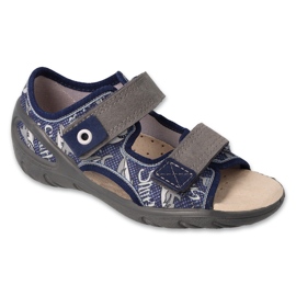 Calzado infantil befado pu 065X192 gris