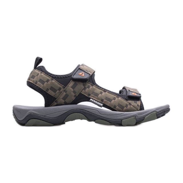Sandalias Bergson Benue Senderismo Hombre BRG00127 verde