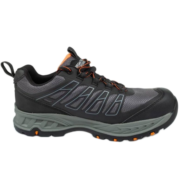 Regatta Hombres de salud y seguridad para hombres Regata pro kata S1P TRK125 Negro y gris