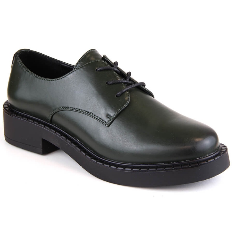 Zapatos con cordones de mujer verdes Sergio Leone BT194