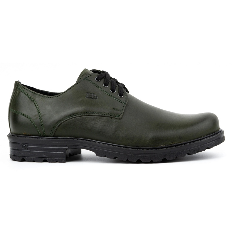Polbut Zapato trampero hombre piel 2120 verde Polbut Zapato trampero hombre piel 2120 verde