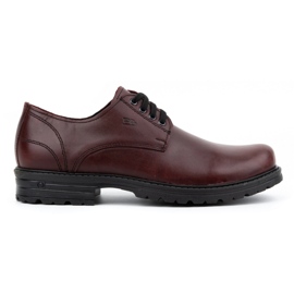 Polbut Zapato trampero hombre piel 2120 burdeos rojo Polbut Zapato trampero hombre piel 2120 burdeos rojo