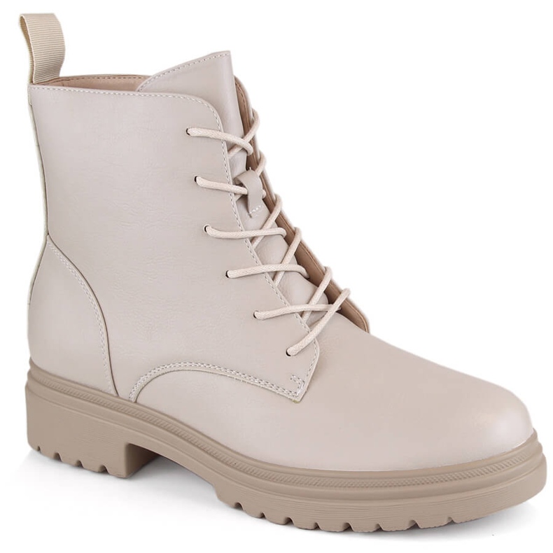 Botas aislantes de mujer, beige, Vinceza 58109