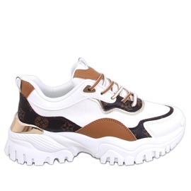 Nesbit zapatillas blancas con cuña blanco Nesbit zapatillas blancas con cuña blanco