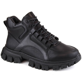 Botas de plataforma negras con aislamiento para mujer de Sergio Leone BT750 negro