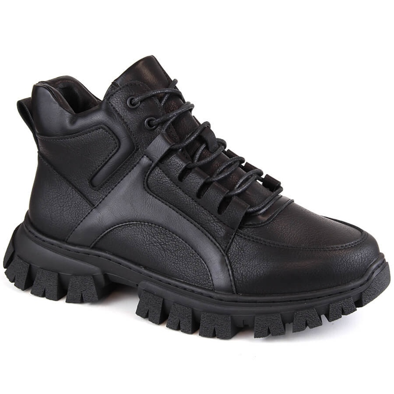 Botas de plataforma negras con aislamiento para mujer de Sergio Leone BT750 negro