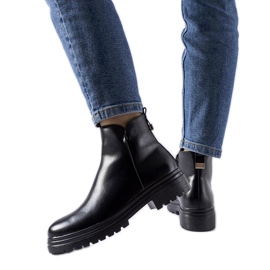 Botas aislantes negras de Vinceza negro Botas aislantes negras de Vinceza negro