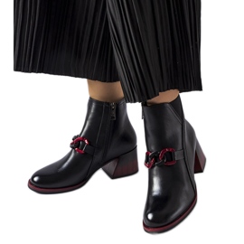 Botines negros Castione 58126 Negro