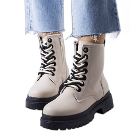 Botines con aislamiento beige de Jolene