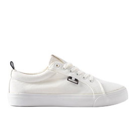 Zapatillas de hombre Fremont blancas. blanco
