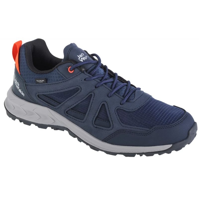 Zapatillas Jack Wolfskin Woodland 2 Texapore Low M 4051271-1178 azul