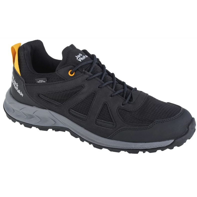 Zapatillas Jack Wolfskin Woodland 2 Texapore Low M 4051271-6055 negro