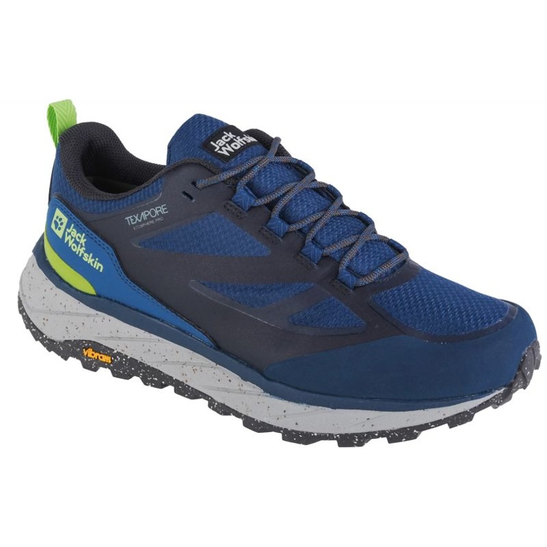 Zapatillas Jack Wolfskin Terraventure Texapore Low M 4051621-1274 azul