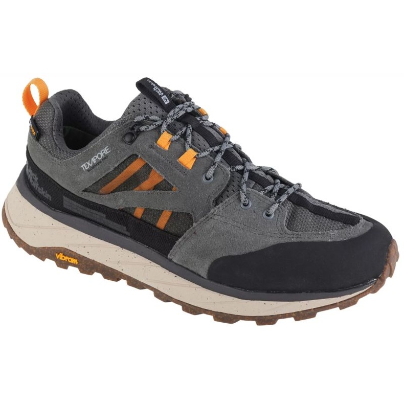Zapatillas Jack Wolfskin Terraquest Texapore Low M 4056401-4143 gris