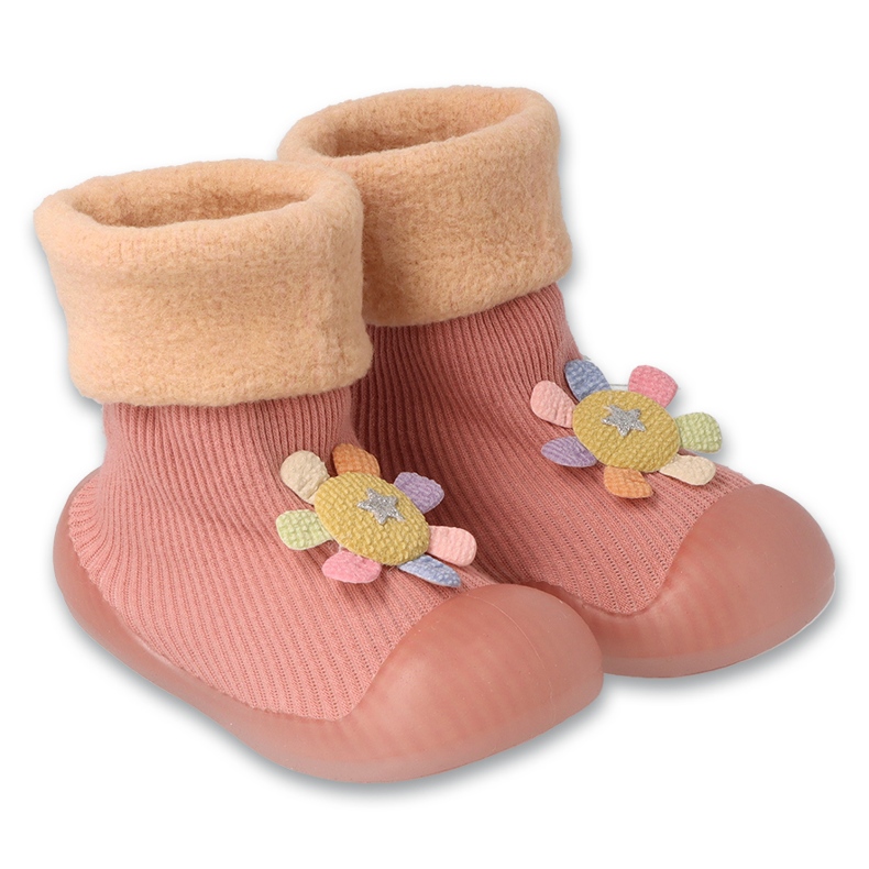 Befado bebe 002P054 rosa con flor rosado
