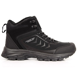 Zapatos trekking hombre negros McBraun 1403