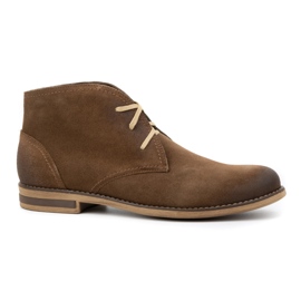 Kampol Botas de hombre, ante aislante 102KAM, marrón oscuro Kampol Botas de hombre, ante aislante 102KAM, marrón oscuro