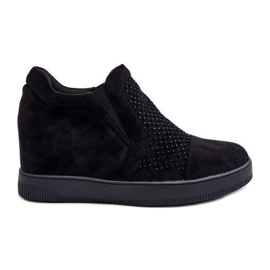 PS1 Botines Mujer Ante Decorados Negro Afarena