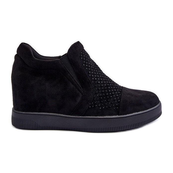 PS1 Botines Mujer Ante Decorados Negro Afarena