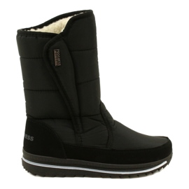 Botas de nieve aisladas para mujeres Progress Progj-22-128 Negro