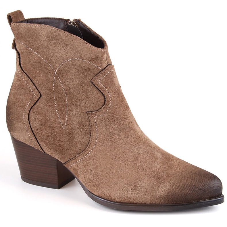 Botas cowboy aislantes de mujer marrón Potocki SZ12186