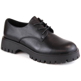 Zapatos oxford mujer negros Sergio Leone PB201