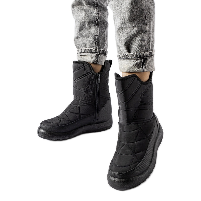 Botas de nieve negras de mujer Debra negro