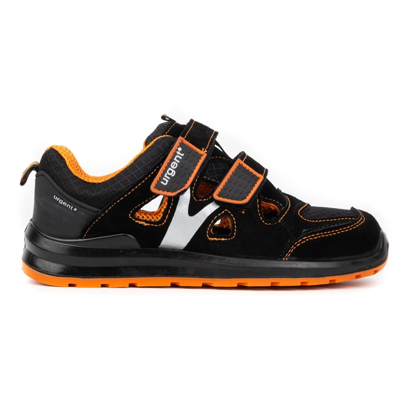 Zapatos de trabajo velcro URGENTE 309/S1 Sra negro