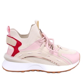 Zapatillas estilo calcetín Boyce Pink rosado