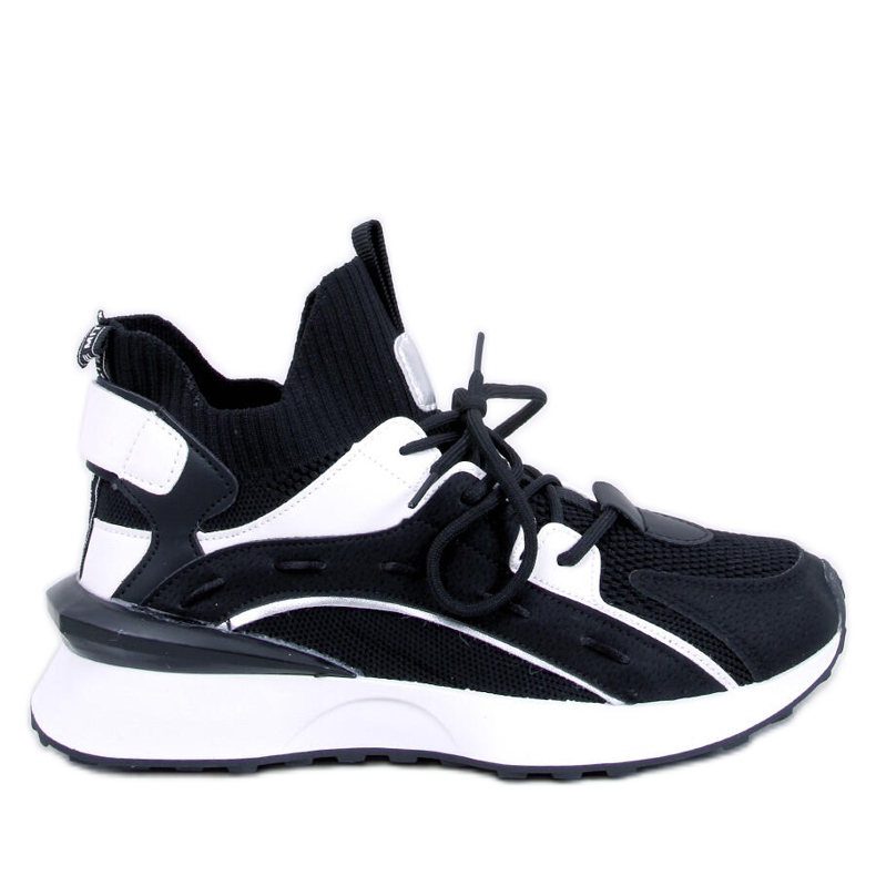 Boyce zapatillas estilo calcetín negras negro