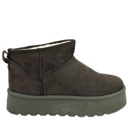 Botas de nieve con plataforma Solnis Verde