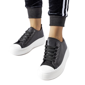 Zapatillas Peculiar con plataforma en negro